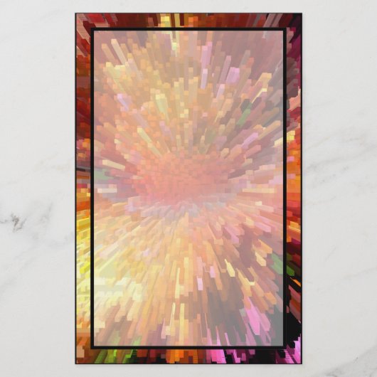 Solar Cube Blast Briefpapier (Voorkant)