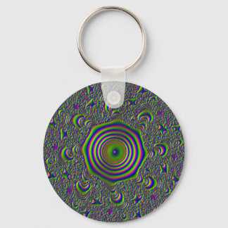 Solar Dial Green Sleutelhanger