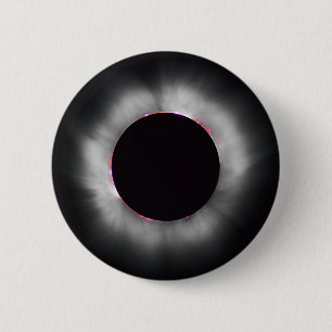 Solar Eclipse, 1999 Ronde Button 5,7 Cm
