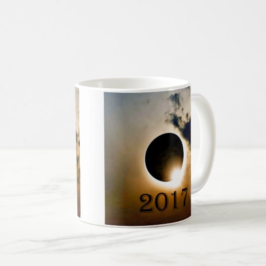 Solar Eclipse, 2017, Herdenking Mok (Voorkant rechts)