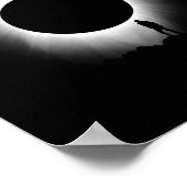 Solar Eclipse 2024 Art Solar Eclipse Art Poster (Hoek)