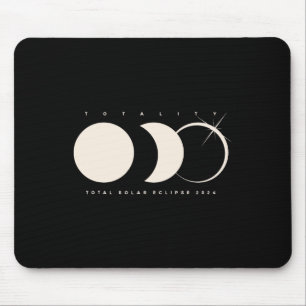 Solar Eclipse 2024 Total Eclipse Astronomy Graphic Muismat