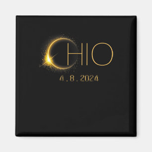 Solar Eclipse 2024 Totale Solar Eclipse State Ohio Magneet