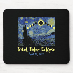Solar Eclipse 2024 Totality April 8 Mannen Vrouwen Muismat
