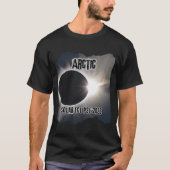Solar Eclipse 2026 Arctic T-shirt (Voorkant)