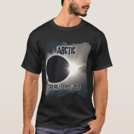 Solar Eclipse 2026 Arctic T-shirt
