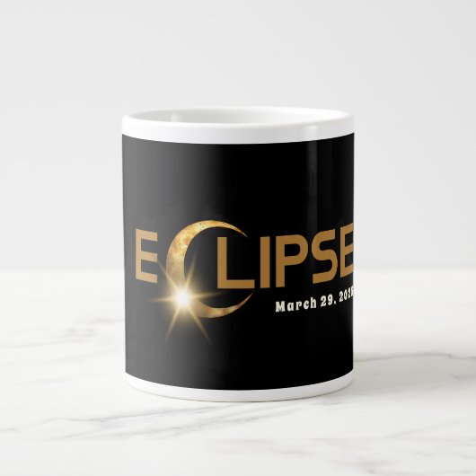 Solar Eclipse American Event 3/29/2025 Coffee Mug (Devant)