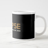 Solar Eclipse American Event 3/29/2025 Coffee Mug (Droite)