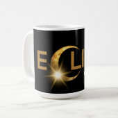 Solar Eclipse American Event 3/29/2025 Coffee Mug (Devant gauche)