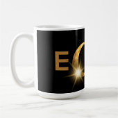 Solar Eclipse American Event 3/29/2025 Coffee Mug (Gauche)