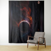 Solar Eclipse Cosmic Masterpiece Xzendor7 AI Art Wandkleed (In situ)