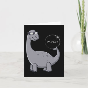 Solar Eclipse Dino 04.08.2024 Leuke Peuter Jongens Kaart