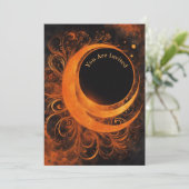 Solar Eclipse Kijkfeest Volledig  Kaart (Staand voorkant)