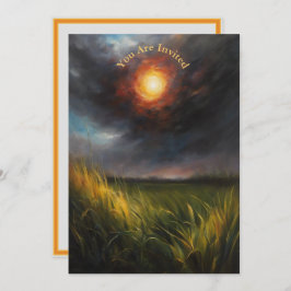 Solar Eclipse Kijkfeest Volledig Kaart