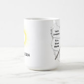 Solar eclipse koffie mok (Center)