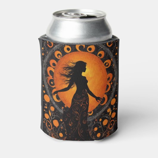 Solar Eclipse Memento Drink Blikjeskoeler (Blikje Achterkant)