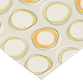 Solar Eclipse Mid-Century Modern - Black lines Korte Tafelloper (Hoek)