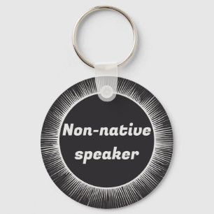 Solar Eclipse Native Engels Internationaal reizen Sleutelhanger