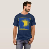 Solar Eclipse OKTOBER 2023  Eclipse Art T-shirt (Voorkant volledig)