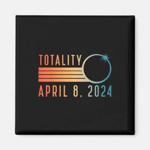 Solar Eclipse Shirt april 8 2024 Totality Solar EC Magneet