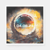 Solar Eclipse Viewing Party Servet (Voorkant)