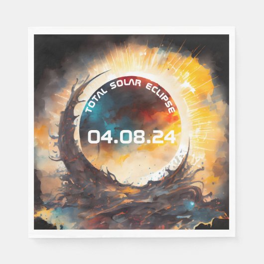 Solar Eclipse Viewing Party Servet (Voorkant)