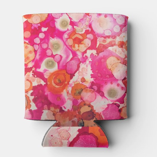 Solar Flare Boho Abstracte bierkoeler (Achterkant)