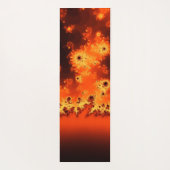 Solar Flare Fractal Yoga Mat (Achterkant)