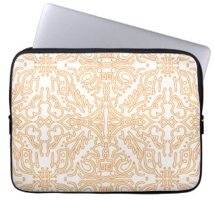 Solar Flare Goud Damast Hoes voor Phone / iPad