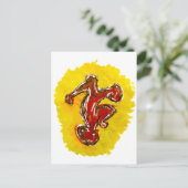 "Solar Man" - Carte postale (Debout devant)