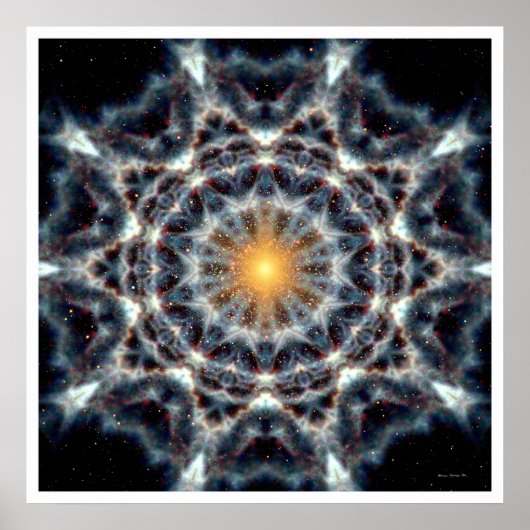 Solar Mandala 4 Poster (Voorkant)