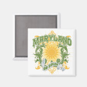 Solar Maryland Magneet (Voorkant / Achterkant)