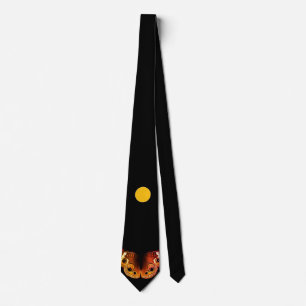 Solar Moth Bohemian Novelty Artsy Party Stropdas