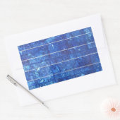 Solar panel rechthoekige sticker (Envelop)