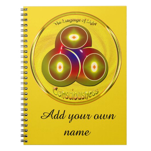 Solar Plexus Chakra - Bewustzijn Notitieboek (Voorkant)