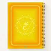 Solar Plexus Chakra Journal Notitieboek (Achterkant)