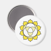 Solar Plexus Chakra Magnet Magneet (Voorkant / Achterkant)