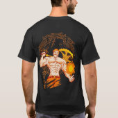 👑Solar Pride Warrior Tee – Lion’s Sun Form☀👑 T-shirt (Achterkant)