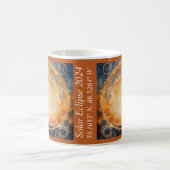 Solar Solstice Man in de Moon Custom Mok (Center)