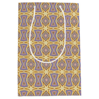 Solar Star en Diamond Inpakpapier Medium Cadeauzakje
