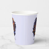 Solar System Afro Woman Papieren Bekers (Rechts)