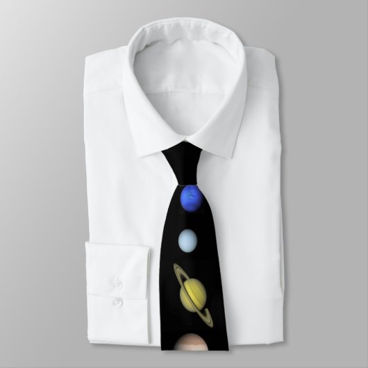 Solar System bijgewerkt Stropdas (Gebonden)