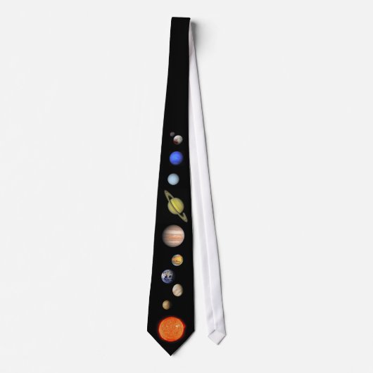 Solar System bijgewerkt Stropdas (Voorkant)