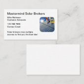 Solar System Broker Visitekaartjes (Voorkant / Achterkant)