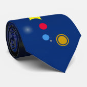 Solar System Stropdas (Opgerold)