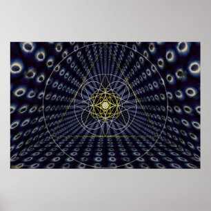 Solar System to Uranus per Martineau Poster