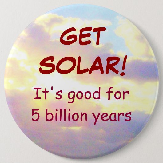 SOLAR-toets Ronde Button 6,0 Cm (Voorkant)