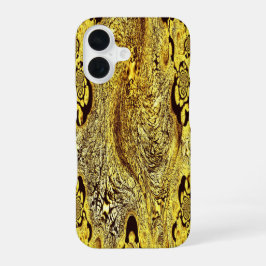 Solar vortex – spiraling infinity iPhone 16 hoesje