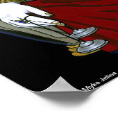 "Solara" Sun Goddess Fire Angel Poster (Hoek)