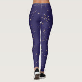 Solareclipse Star Star Celestial Thème Leggings (Dos)